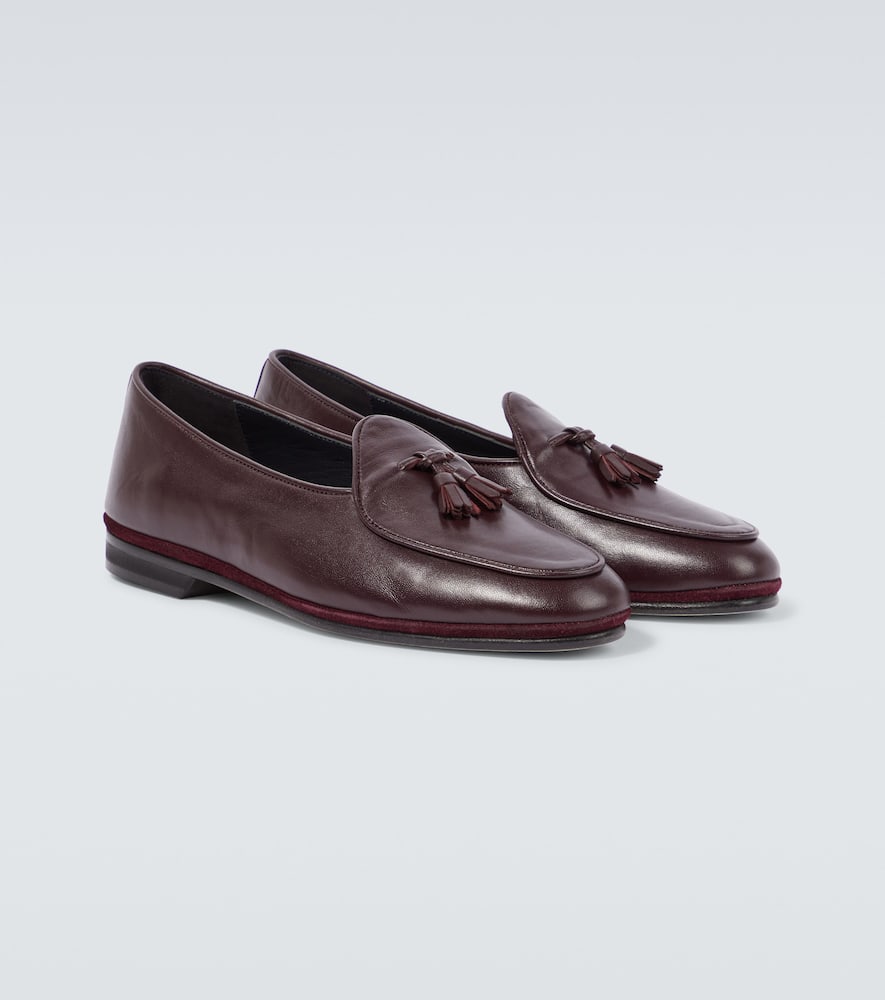 Marphy tassel leather loafers