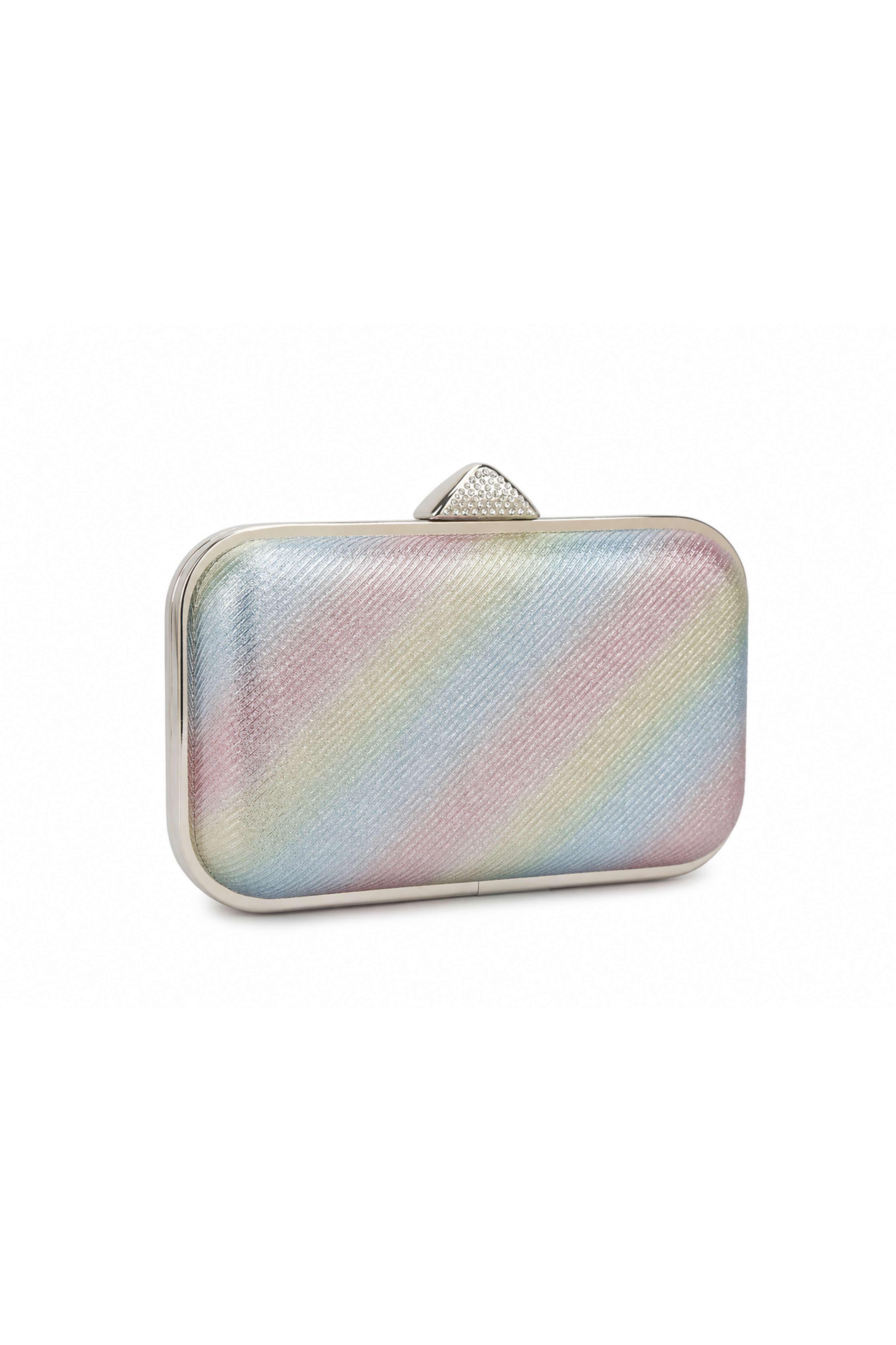Kitise Triable Clasp Metal Frame Clutch Evening Bag
