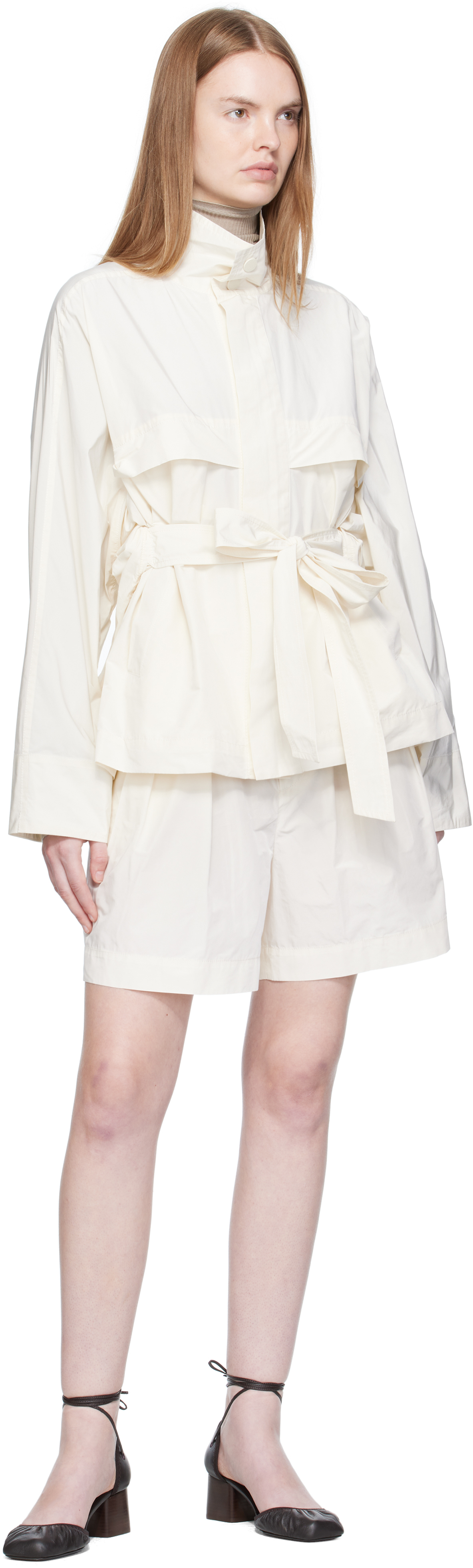 Off-White Crumpled U Blouson Jacket