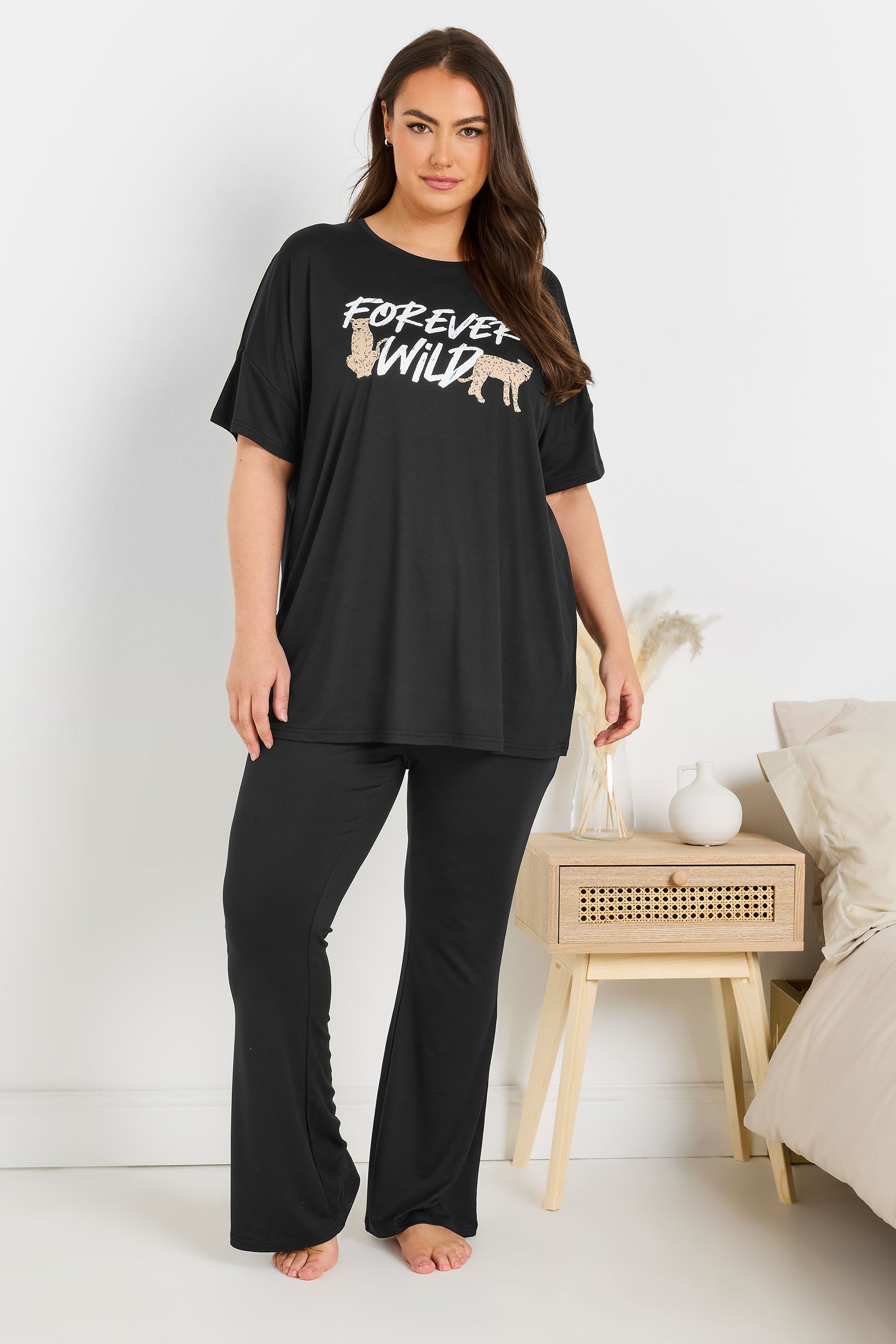 Flare Pyjama Bottoms