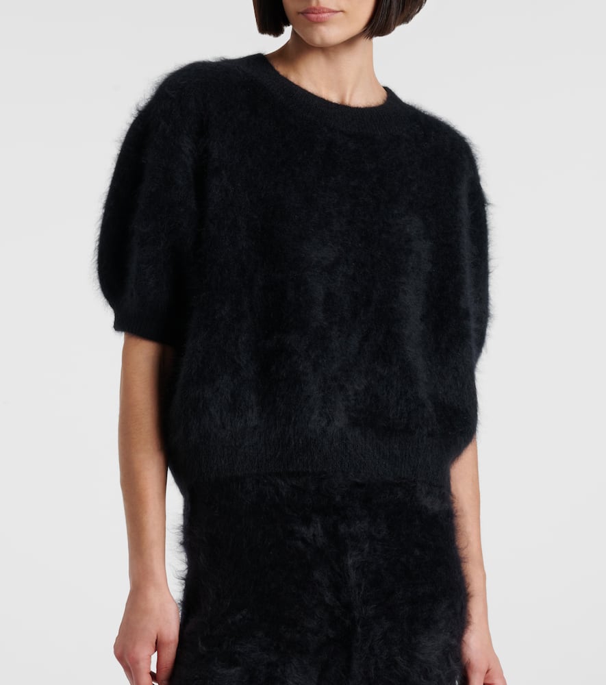 Juniper brushed cashmere top