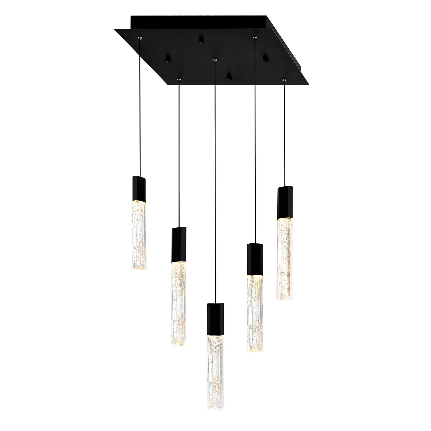 Black LED Mini Pendant from the Greta Collection