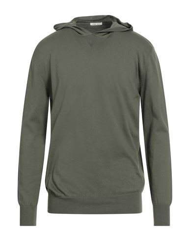 L. b.m. 1911 Man Sweater Military green Size 36 Cotton