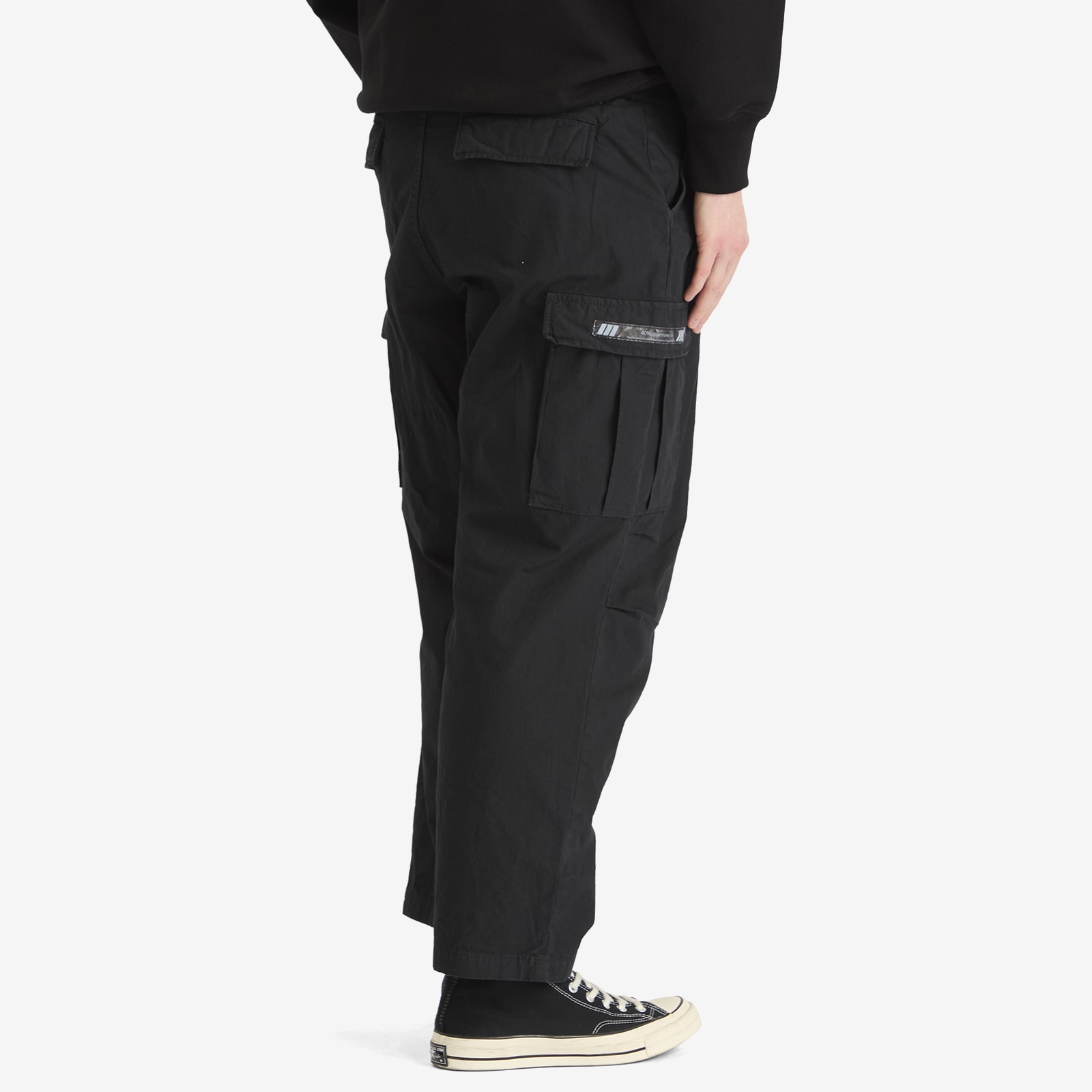 WTAPS Men's Ripstop Cargo Pants in Black