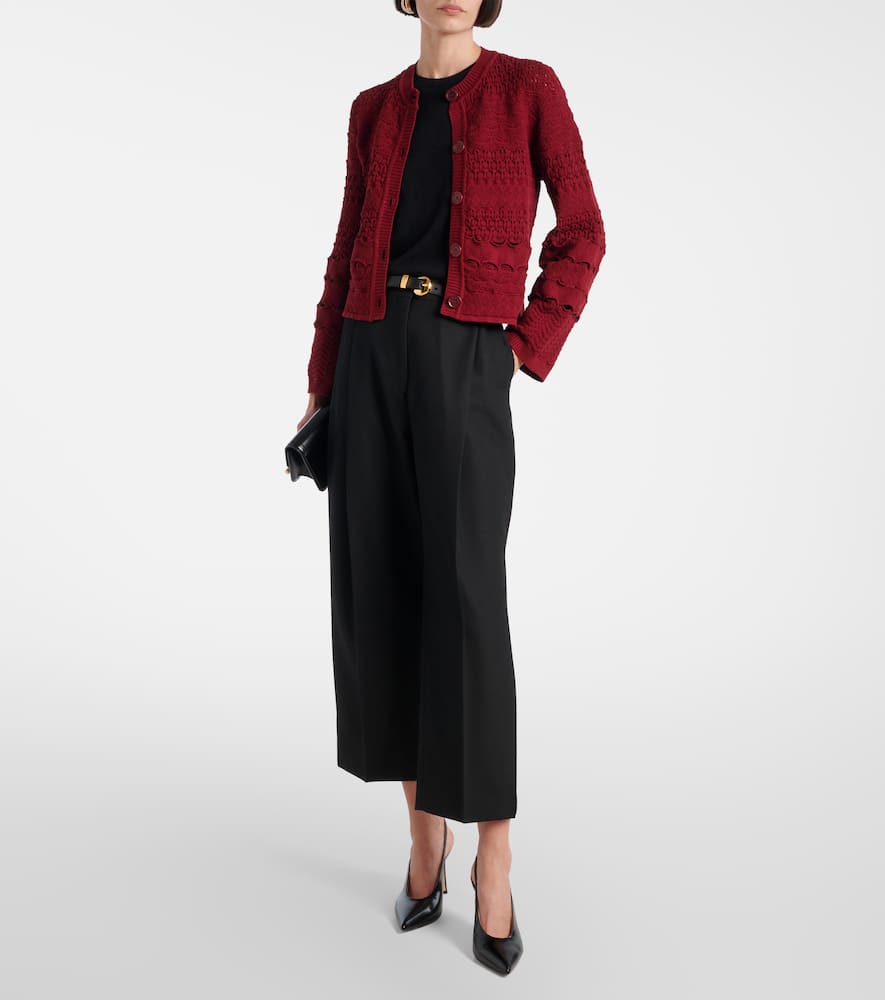 Elie Saab Crochet cardigan