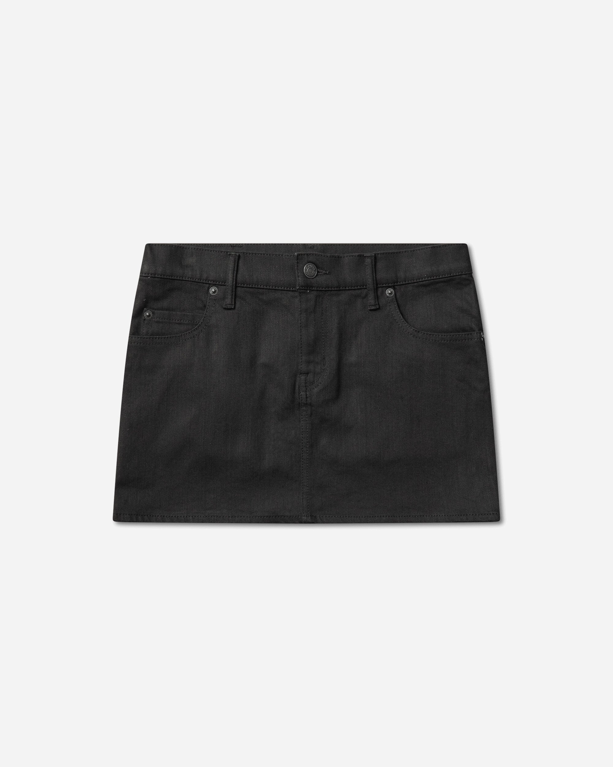 Women s Fire Hysteric Micro Mini Skirt Black