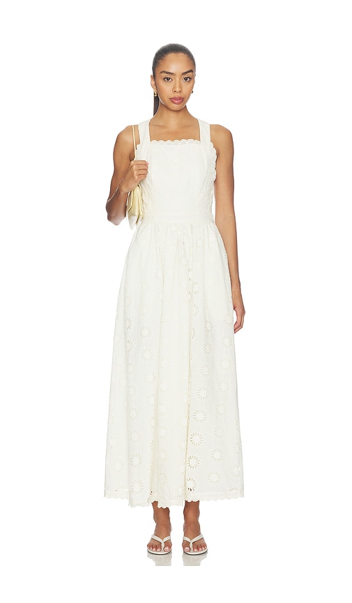 Stone Cold Fox ROBE MARLOW en Ivory. XXS. Also en XS, S, M