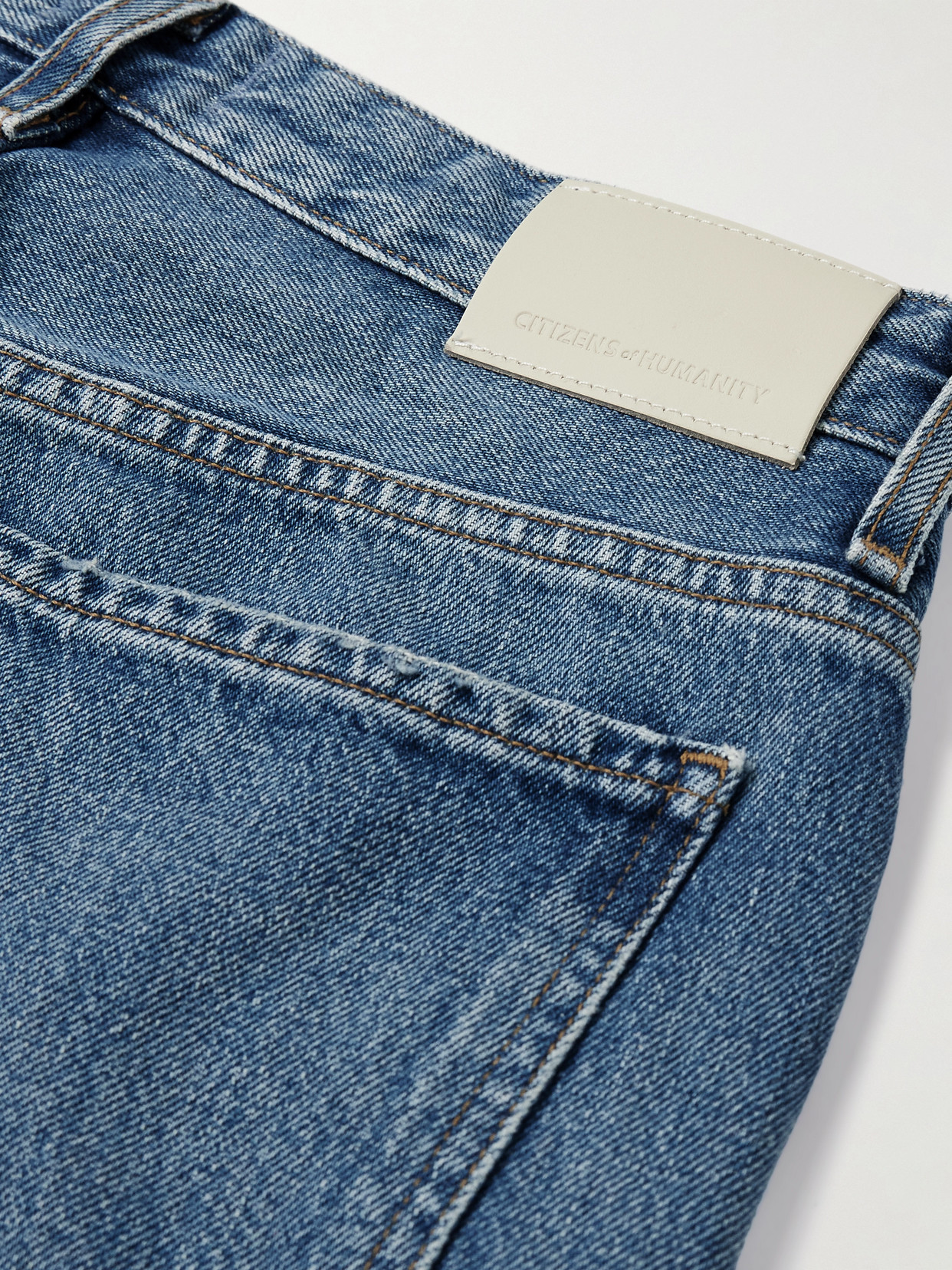 Zurie High-rise Straight-leg Jeans - Blue