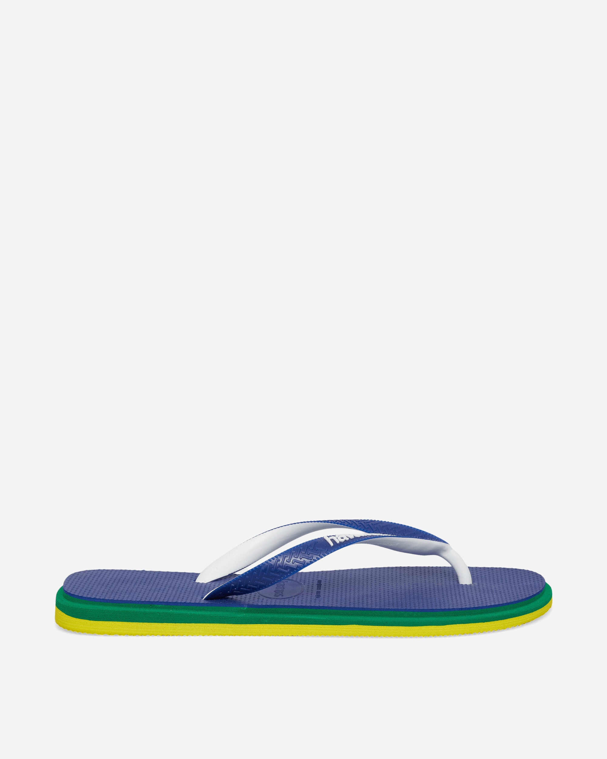 Brasil Twist Flip Flops Marine Blue