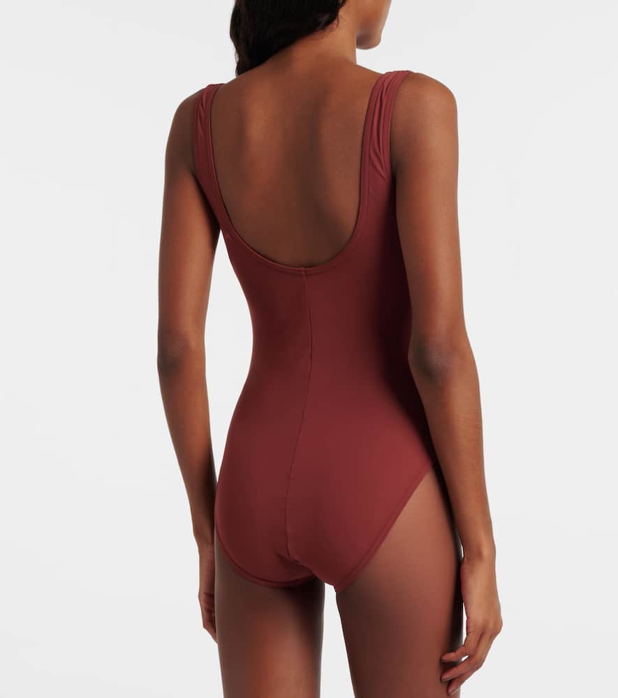 Basics ruched swimsuit