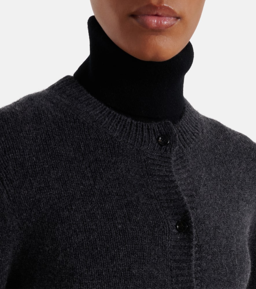 Wool and cashmere cardigan