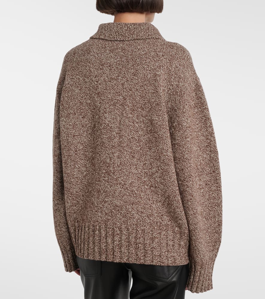 Wool and cashmere cardigan