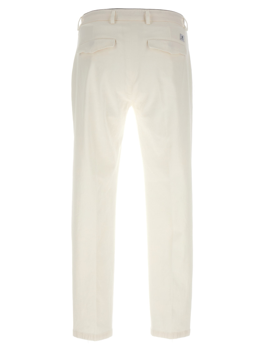 -Prince Jeans Bianco-Uomo