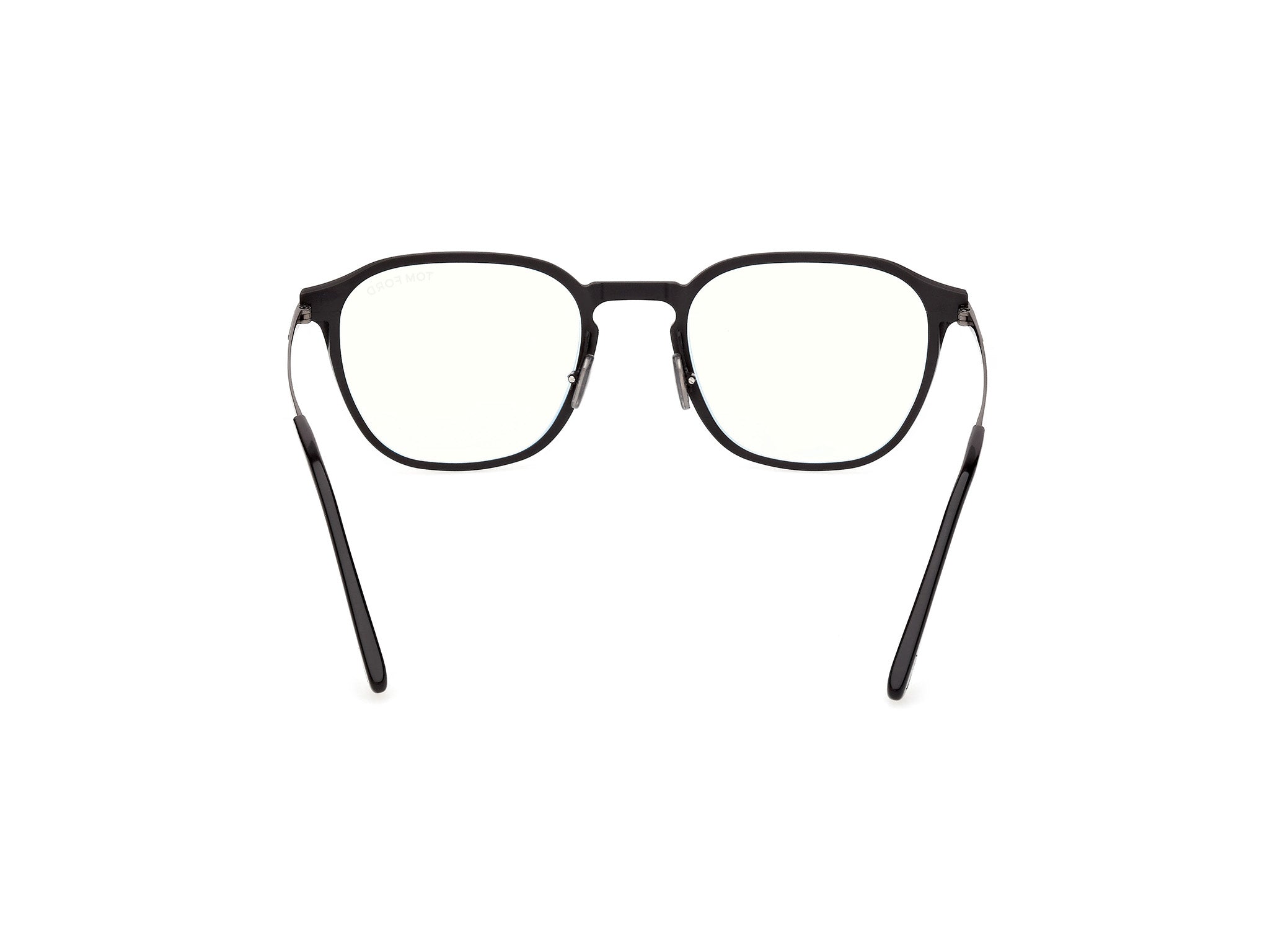 TOM FORD Man TOM FORD FT6087-B 005 Optical frames Metal Black Squared Norma