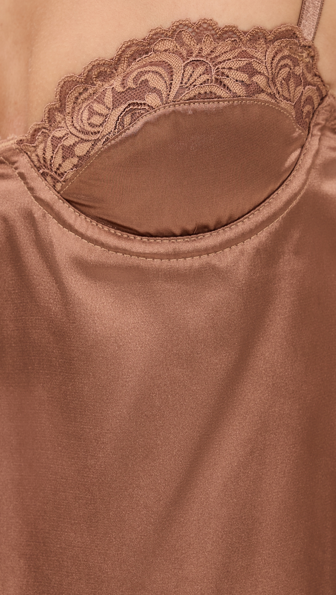 Angelina Slip Dress Espresso