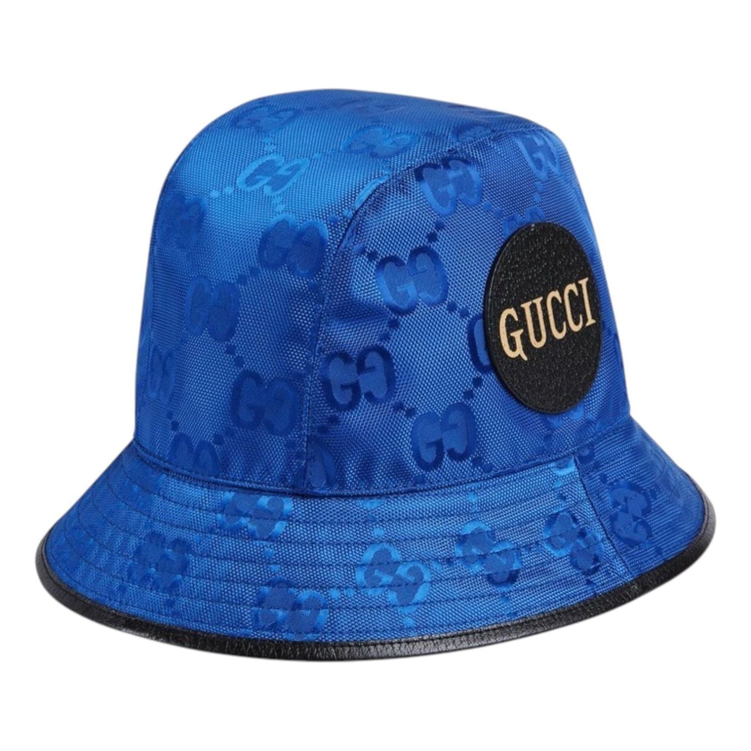 GG Monogram Bucket Hat 'Bright Blue'