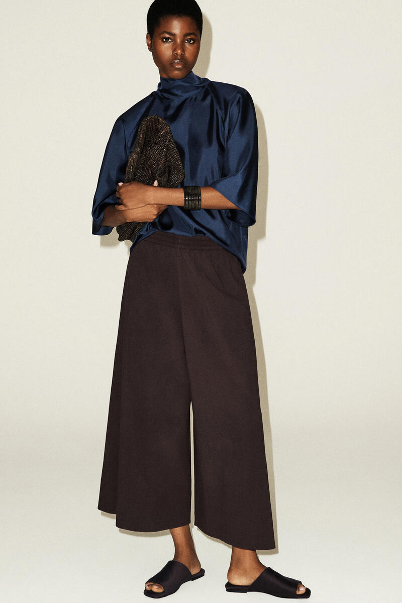 Seersucker Culottes