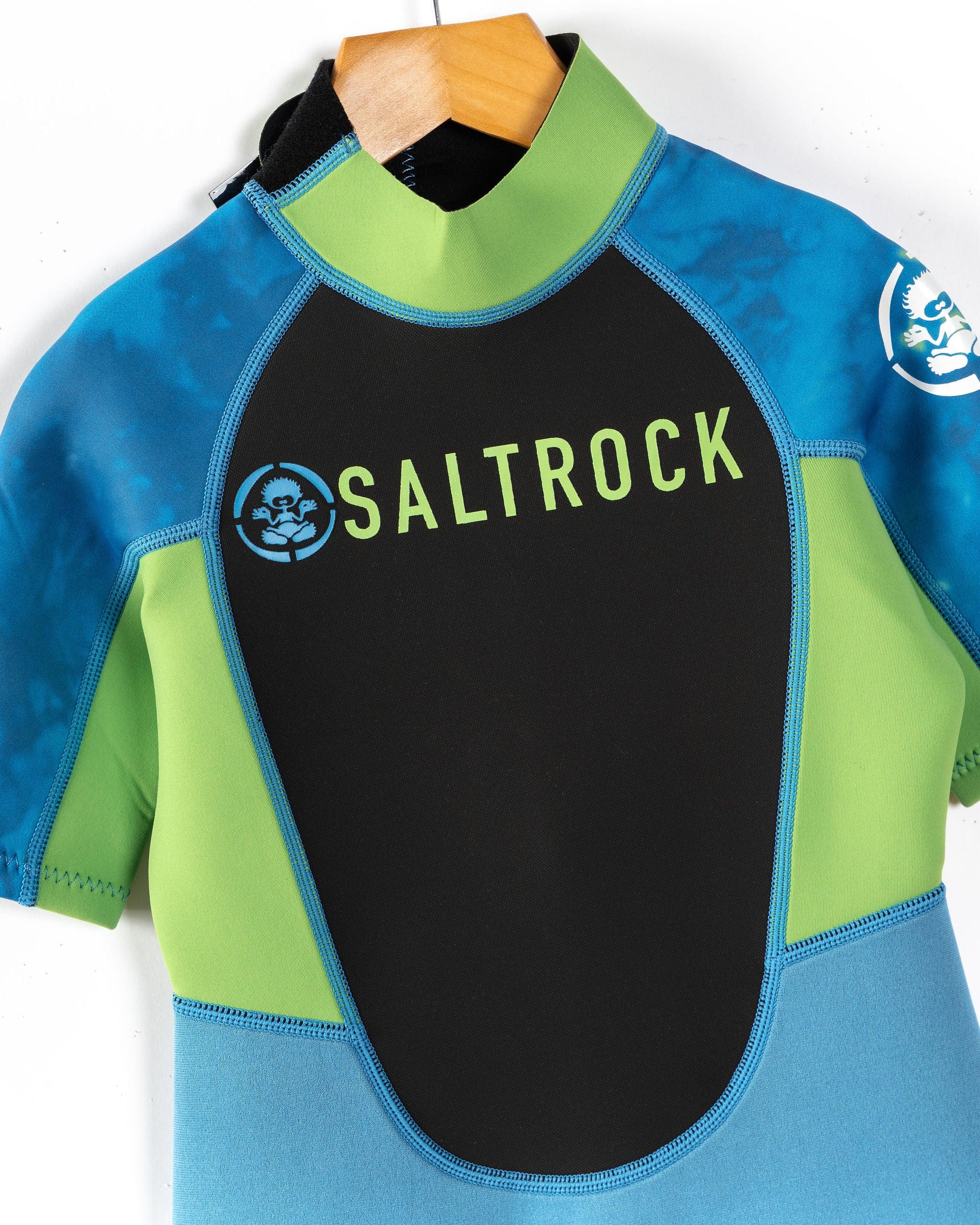 Saltrock Kids 3/2 Shortie Wetsuit - Blue - Blue / L - Size: Large