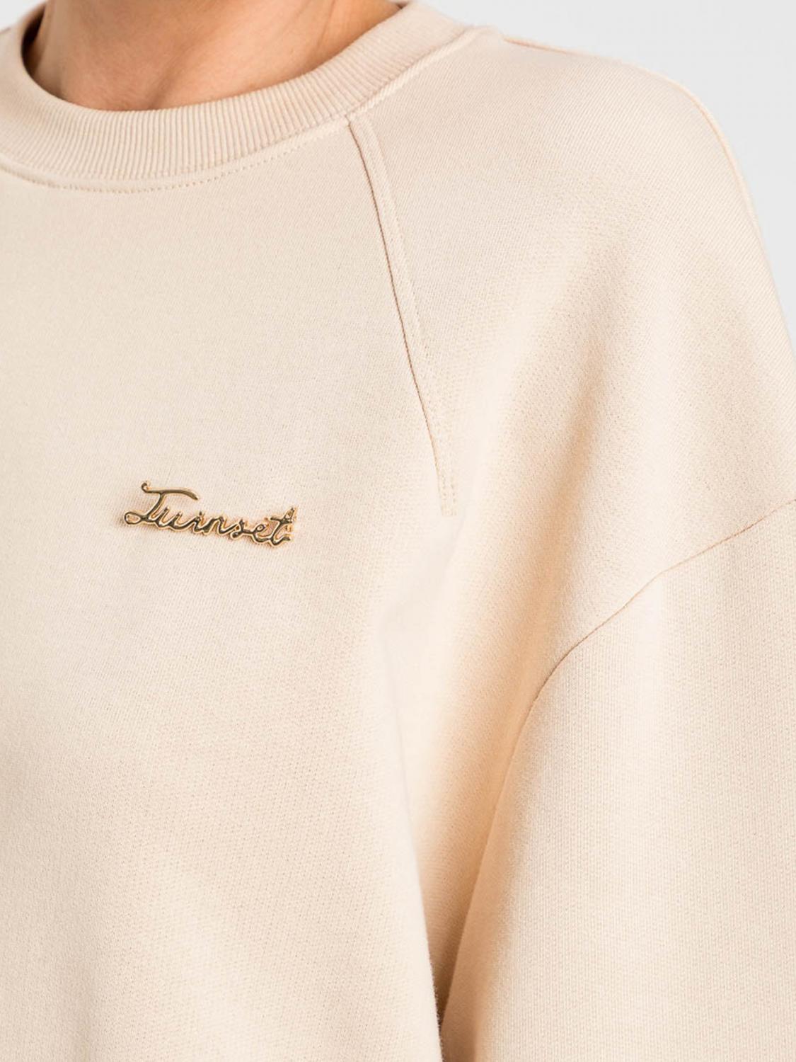 Sweatshirt Woman color Beige