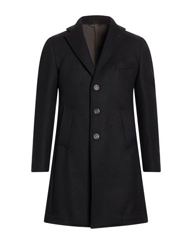 Man Coat Midnight blue Size 38 Wool, Polyester, Cashmere, Pashmina