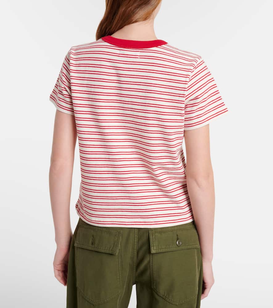 Foster striped cotton jersey T-shirt