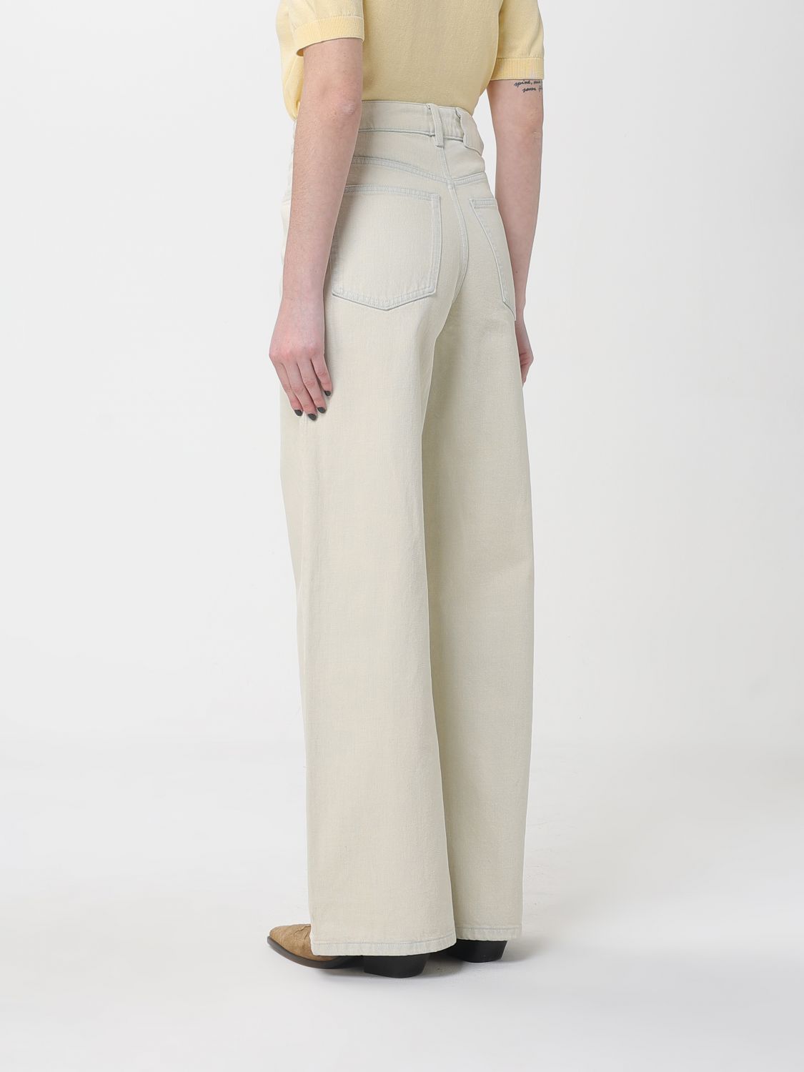 Jeans A. P.C. Woman color White