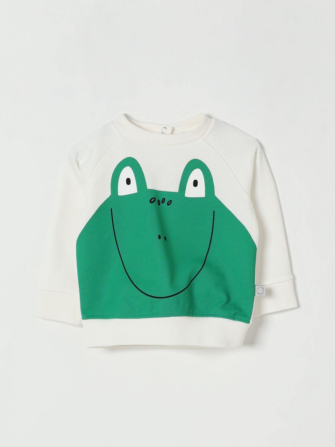 Frog-print sweatshirt - White