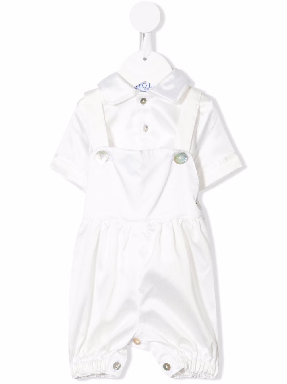 Banana jumpsuit set - White