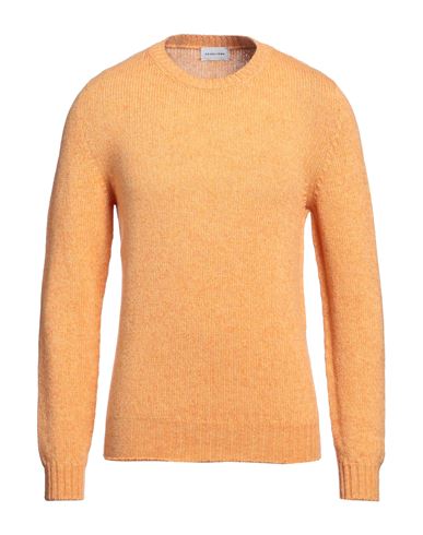 Man Sweater Apricot Size M Merino Wool