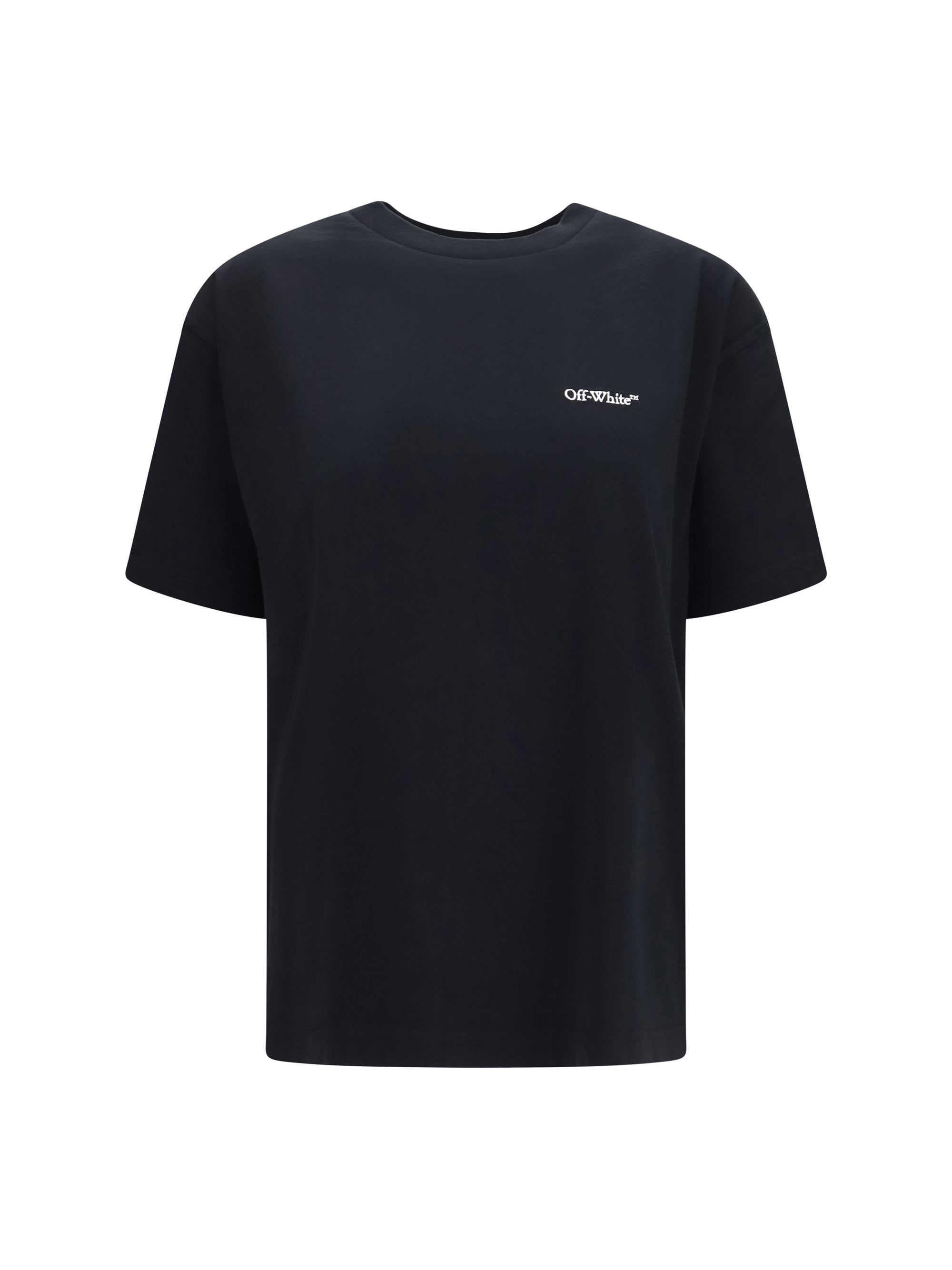 Logo-Embroidered T-Shirt — Black