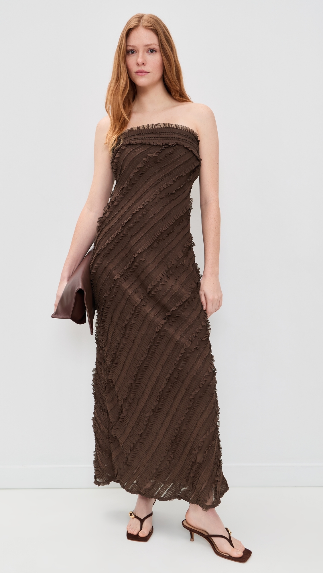 Strapless Maxi Dress Butter