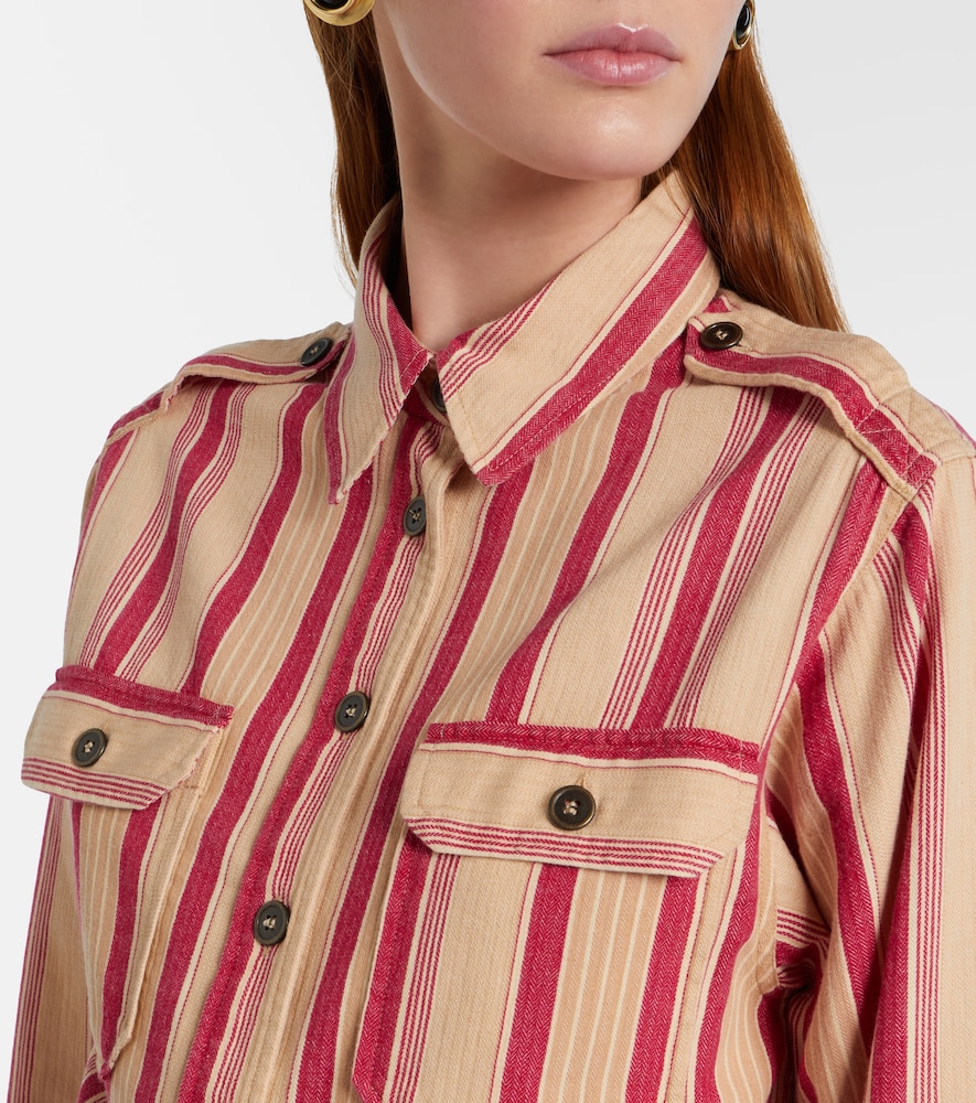 Gelva striped cotton shirt