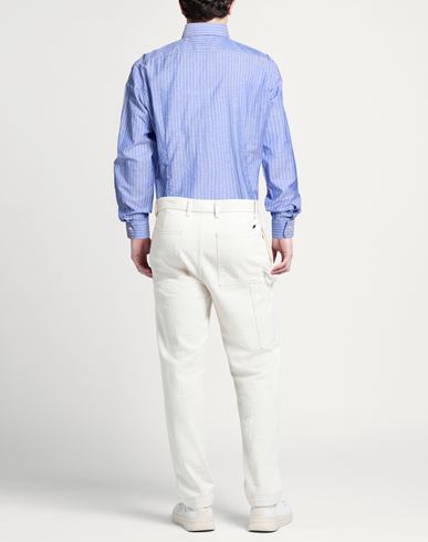 Man Shirt Light blue Size 17 ½ Cotton, Linen