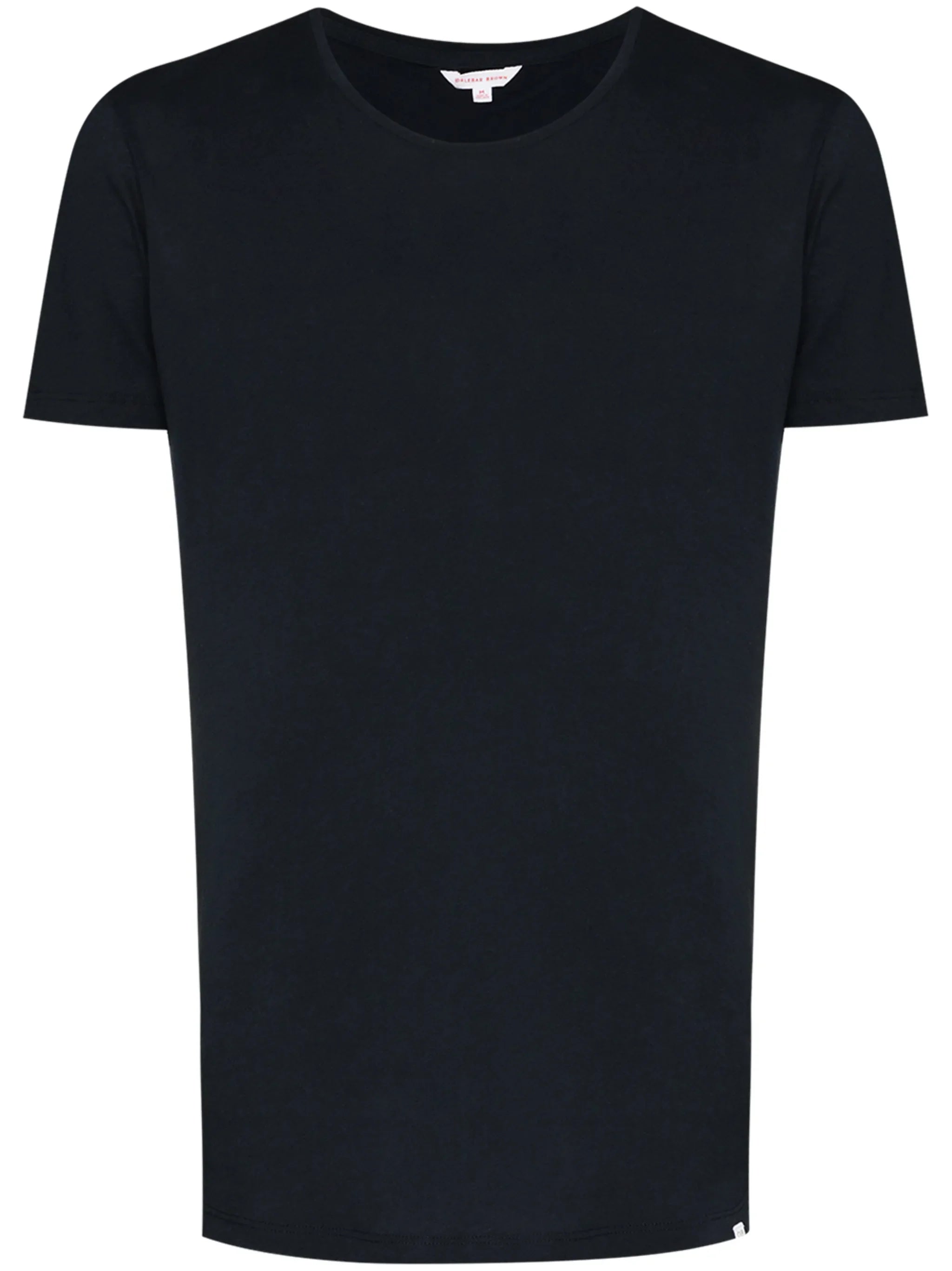 Crew Neck Cotton T-Shirt — Navy