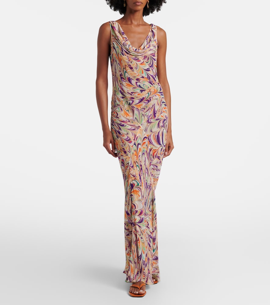 Harper printed maxi dress