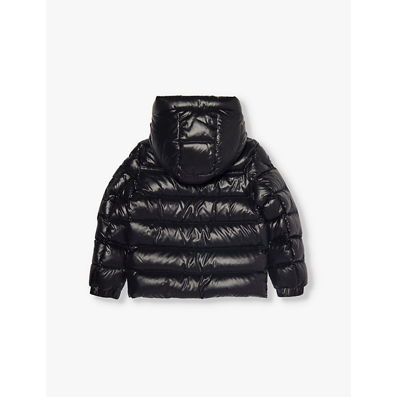 Boys Black Kids Groseiller Quilted Shell-down Jacket 