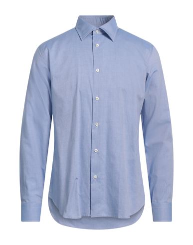 Man Shirt Blue Size 17 ½ Cotton