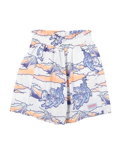 Kid Girl Shorts & Bermuda Shorts White