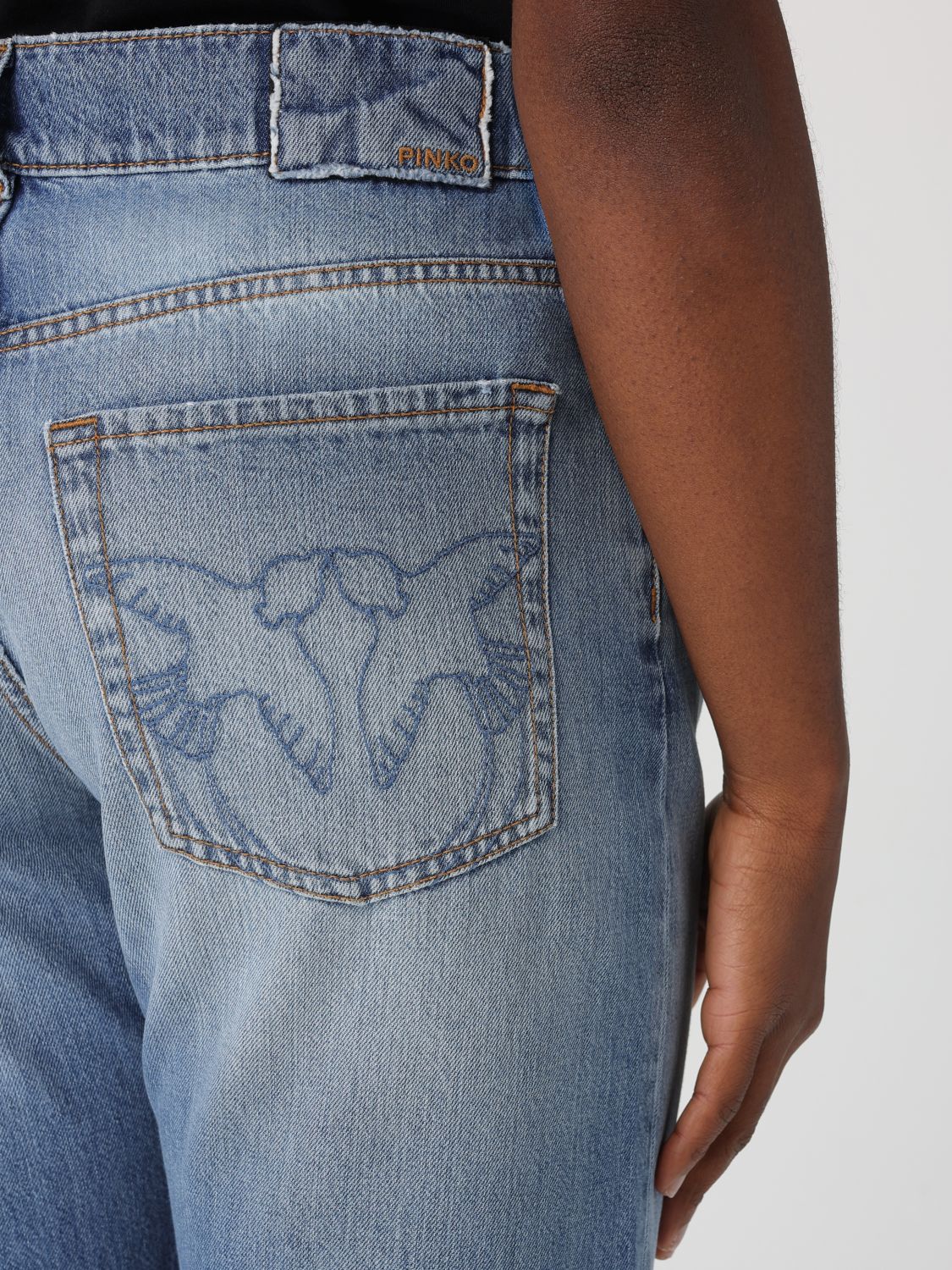 Jeans Woman color Stone Washed