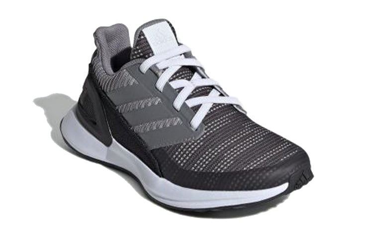 adidas gazelle silver green womens Adidas RapidaRun Knit J Big Kid's Running Shoes Grey/White – Sports Plaza NY main image 1