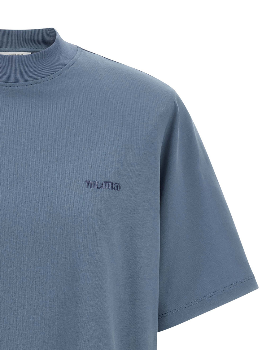 Blue Logo Crew Neck T-Shirt