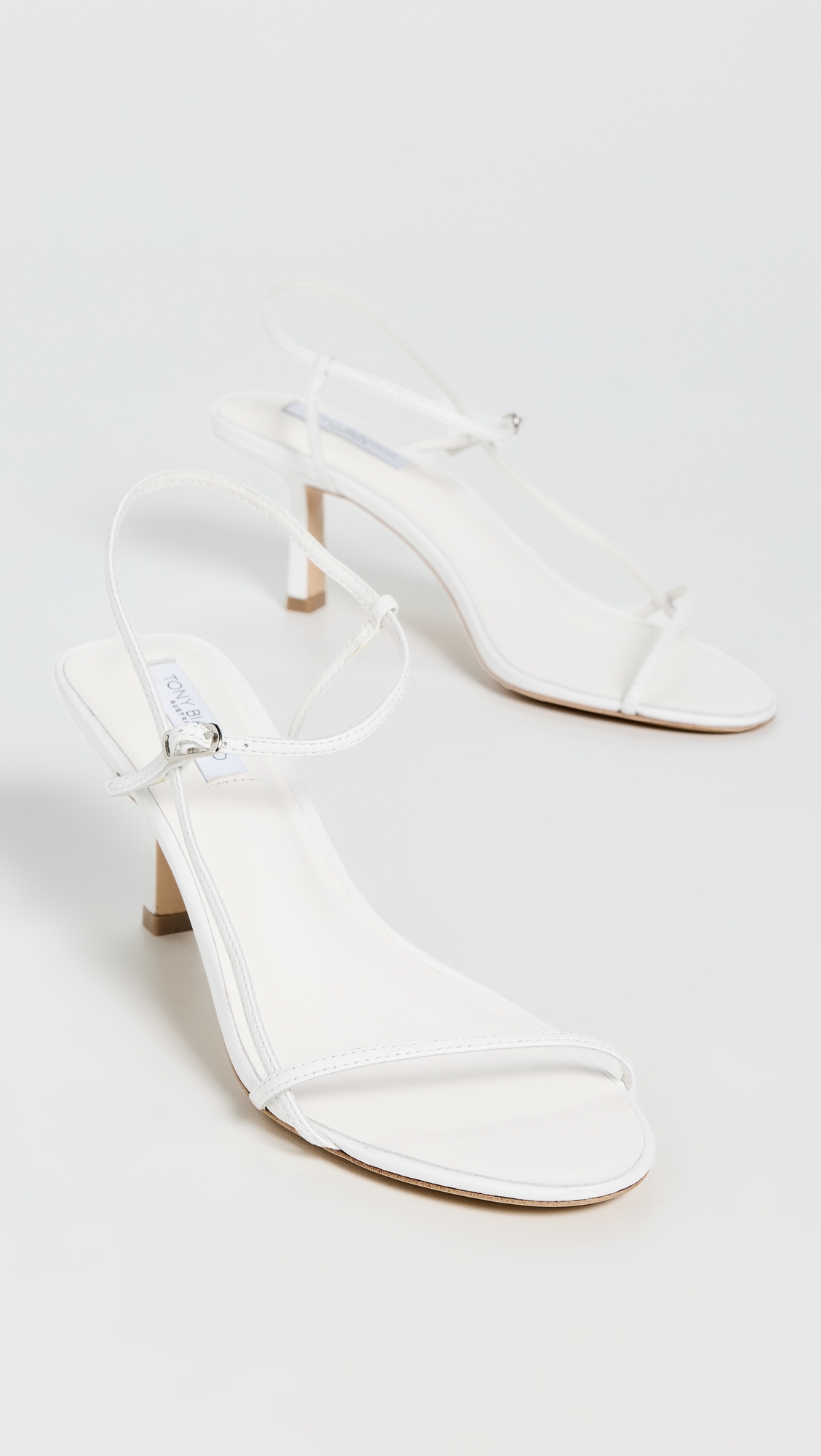 Tony Bianco Caprice Heel Sandals White