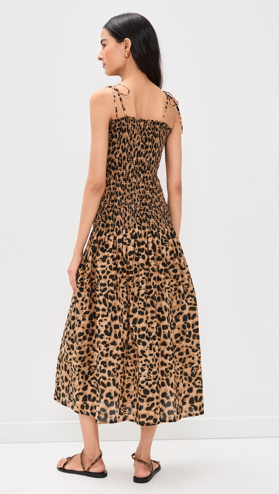 Juliette Dress Leopard Cotton One Size