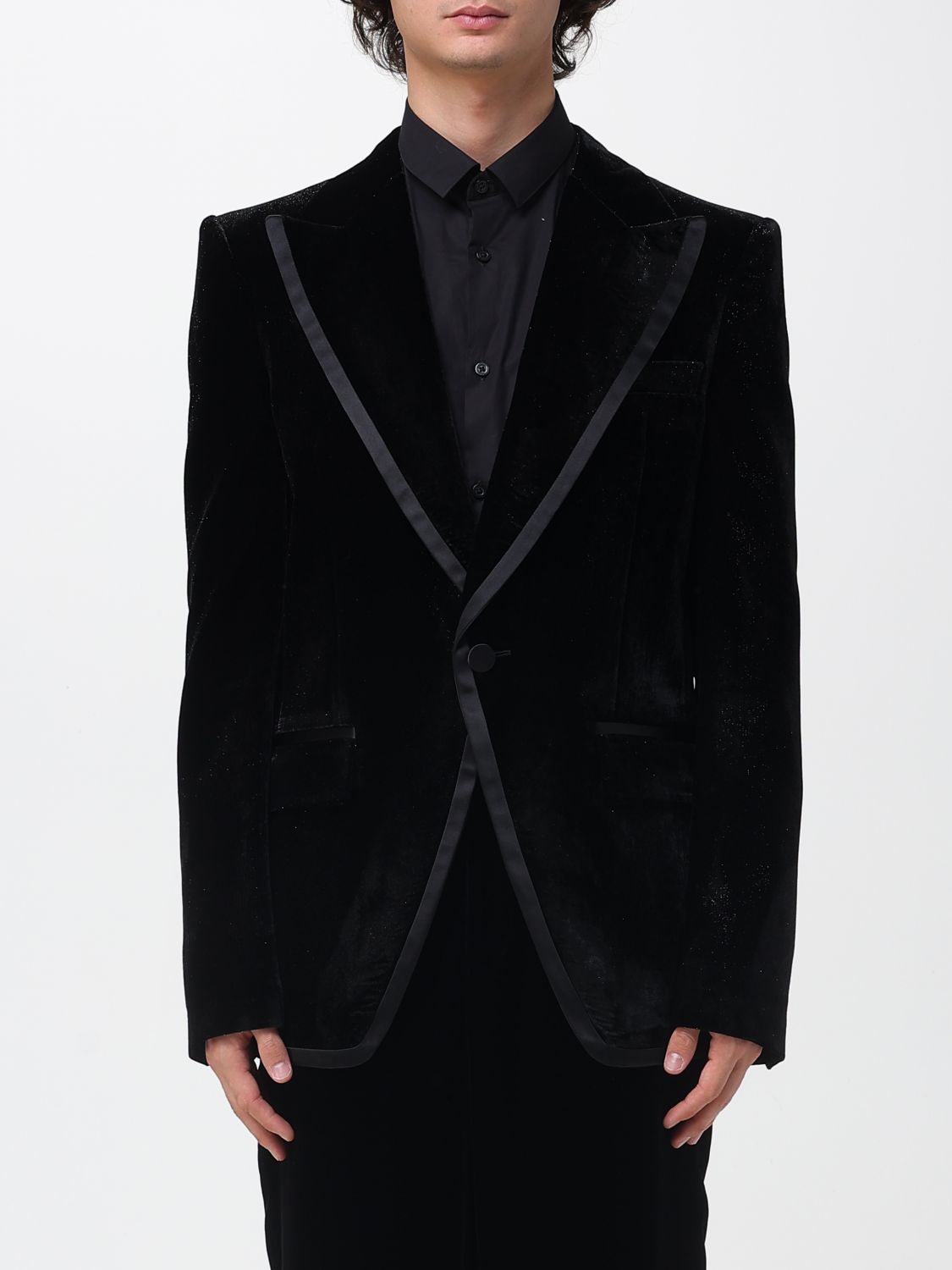Blazer Men color Black