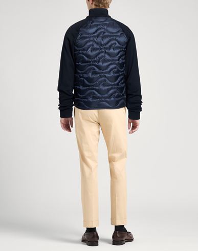 Man Puffer Navy Size L Virgin Wool, Acrylic