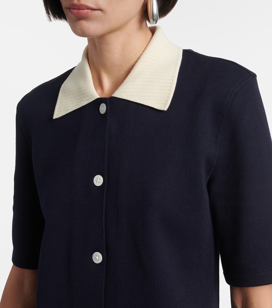 Cotton polo dress