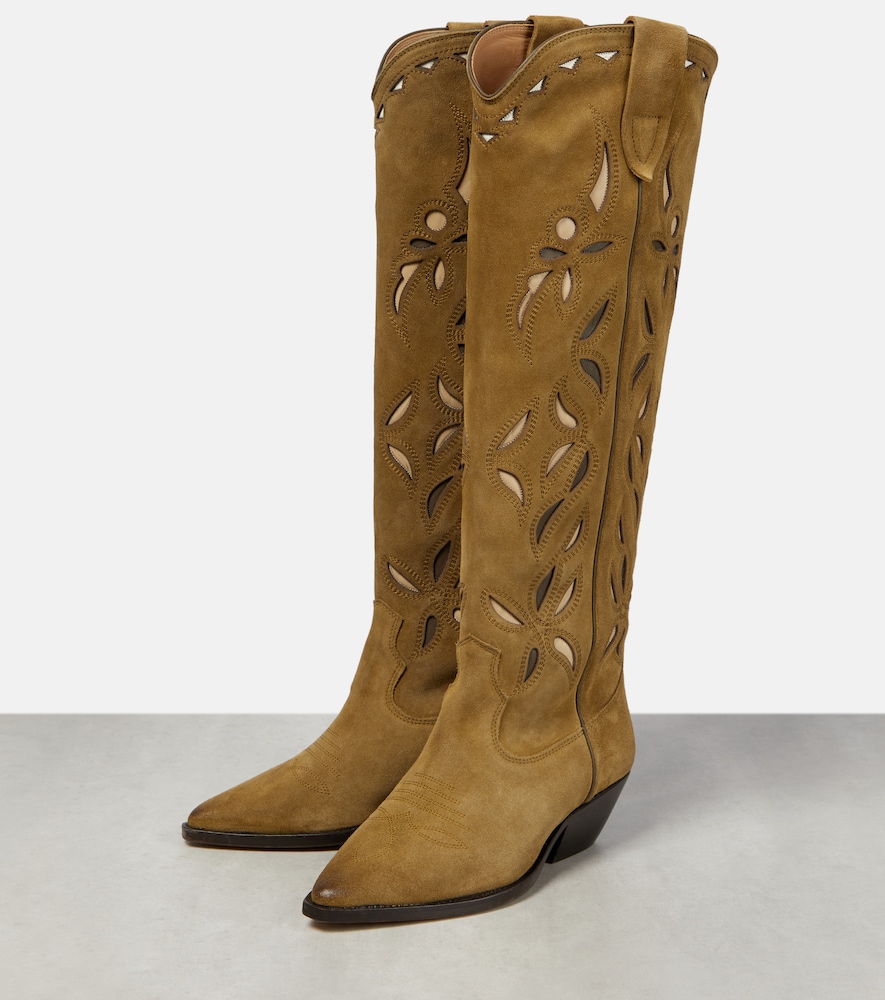 Denvee suede knee-high boots