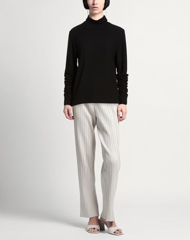 Woman Turtleneck Black Size S Rayon, Polyester, Elastane
