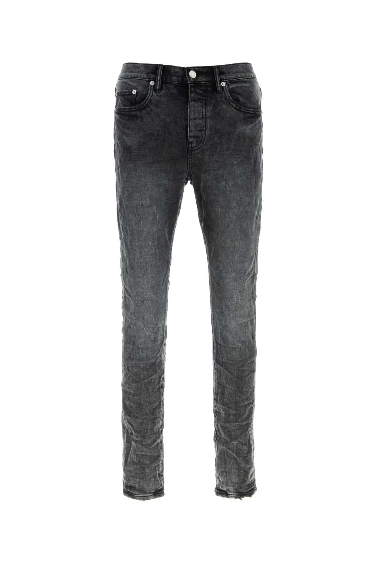 Cotton-Lycra Jeans — Black