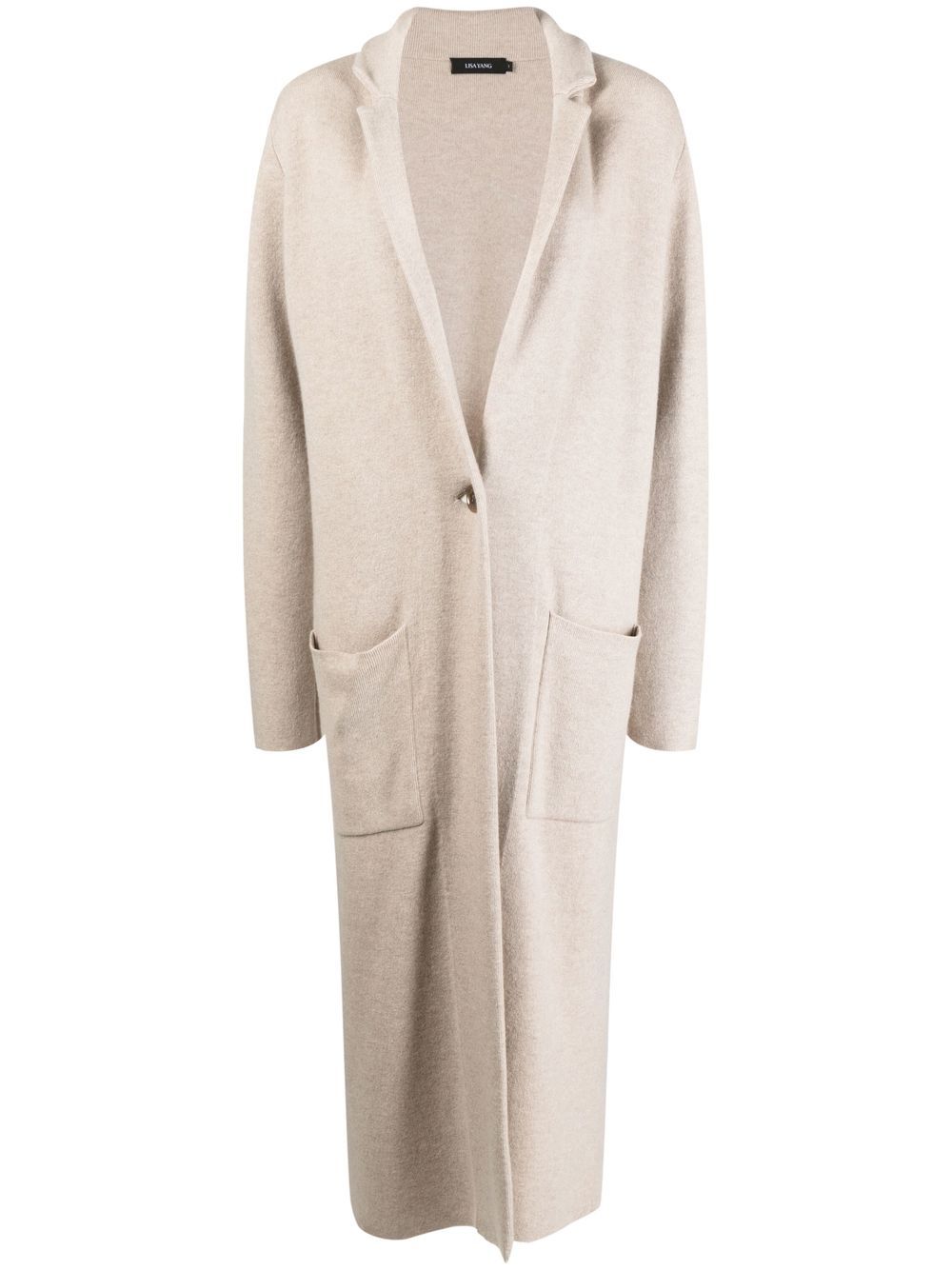 Amie long cashmere cardigan - Brown